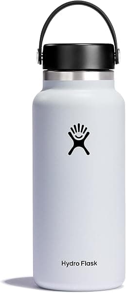 Hydro Flask 32 oz Wide Mouth White